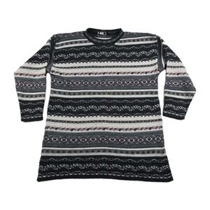 Spunky Vintage Sweater Women's Size Medium Knit Pullover Acrylic USA Made